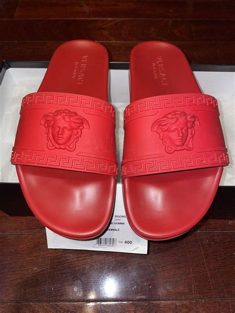 versace slides womens replica|versace slides images.